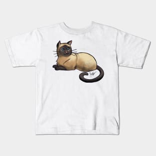 Cat - American Shorthair - Seal Point Kids T-Shirt